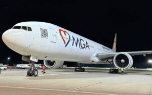 Mavi Gök Airlines’ın Dev Uçağı Gökyüzüyle Buluştu: İlk Boeing 777 Köln’de Karşılandı