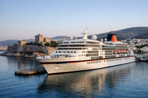 Dev Kruvaziyer Europa Bodrum’a Demir Attı